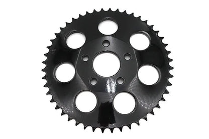 V-Twin Gloss Black 48 Tooth Rear Disc Sprocket for Harley Davidson Models - Part 19093EB by V-Twin
