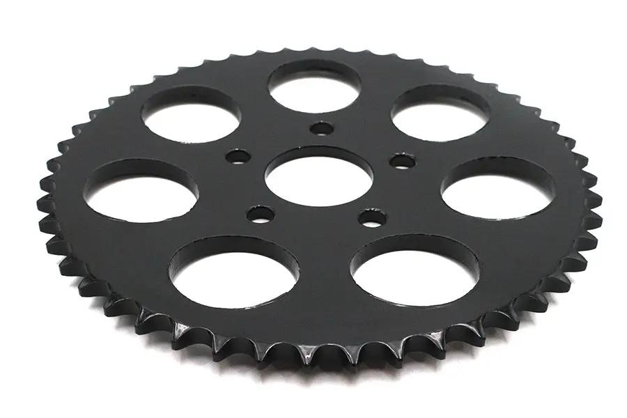V-Twin Rear Sprocket Gloss Black 49 Tooth for Harley Davidson Models - Part 17512EB by V-Twin