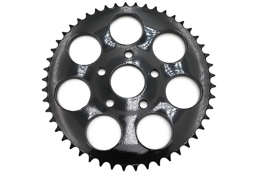 V-Twin Rear Sprocket Gloss Black 49 Tooth for Harley Davidson Models - Part 17512EB by V-Twin