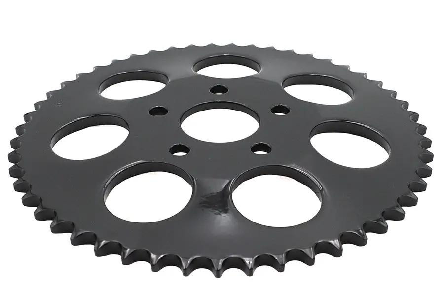 V-Twin Gloss Black 51 Tooth Rear Disc Sprocket for Harley Davidson 5-Speed Models - Part 16419EB by V-Twin