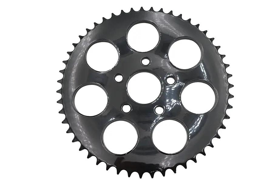 V-Twin Gloss Black 51 Tooth Rear Disc Sprocket for Harley Davidson 5-Speed Models - Part 16419EB by V-Twin