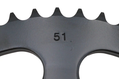 V-Twin Rear Sprocket Black 51 Tooth for Harley Davidson FXD Models - Part #16455B by V-Twin