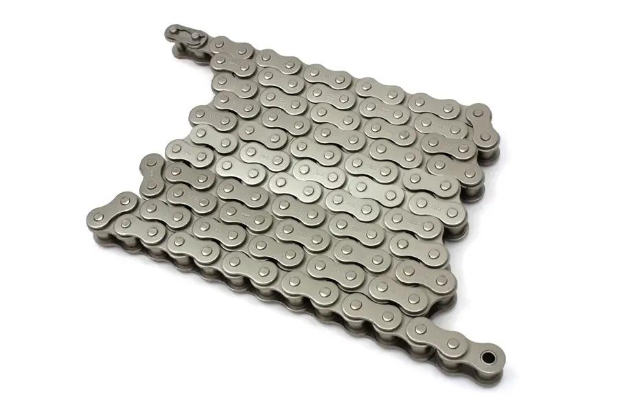 York Nickel Plated Chain 120 Link - Durable #530 Chain for Heavy-Duty Applications by York