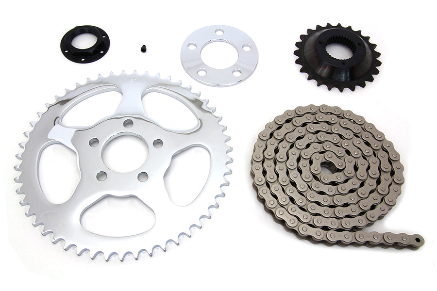 V-Twin XL Rear Chain Drive Kit 19-0761 with 23-Tooth Front and 51-Tooth Rear Sprockets