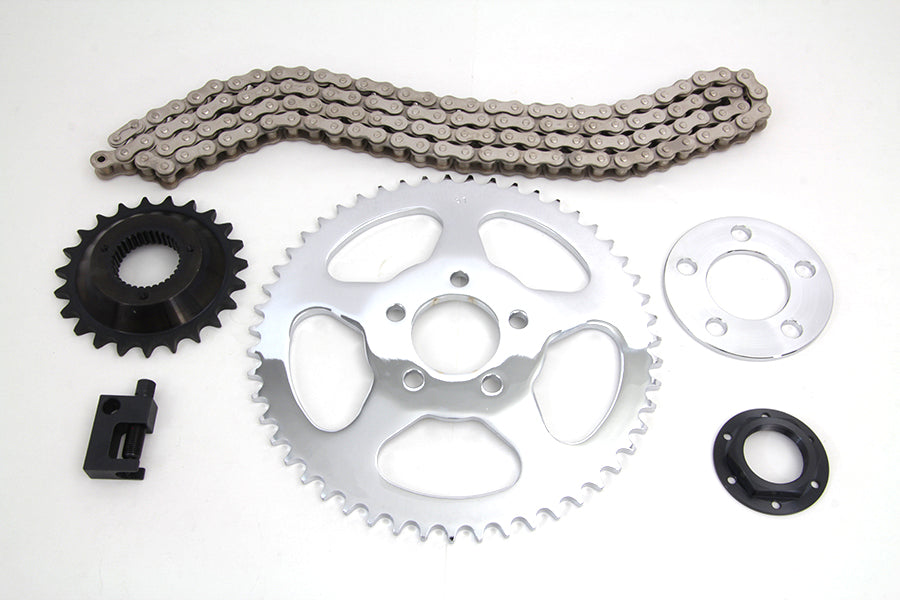 V-Twin XL Rear Chain Drive Kit 19-0763 with 23-Tooth Front and 48-Tooth Rear Sprockets