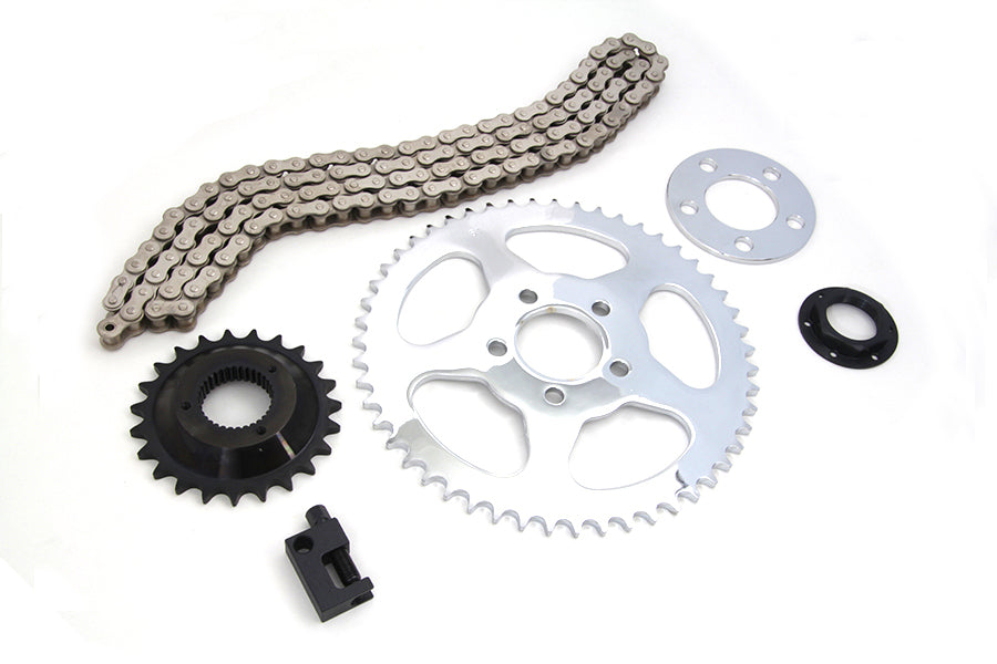 V-Twin XL Rear Chain Drive Kit 19-0763 with 23-Tooth Front and 48-Tooth Rear Sprockets