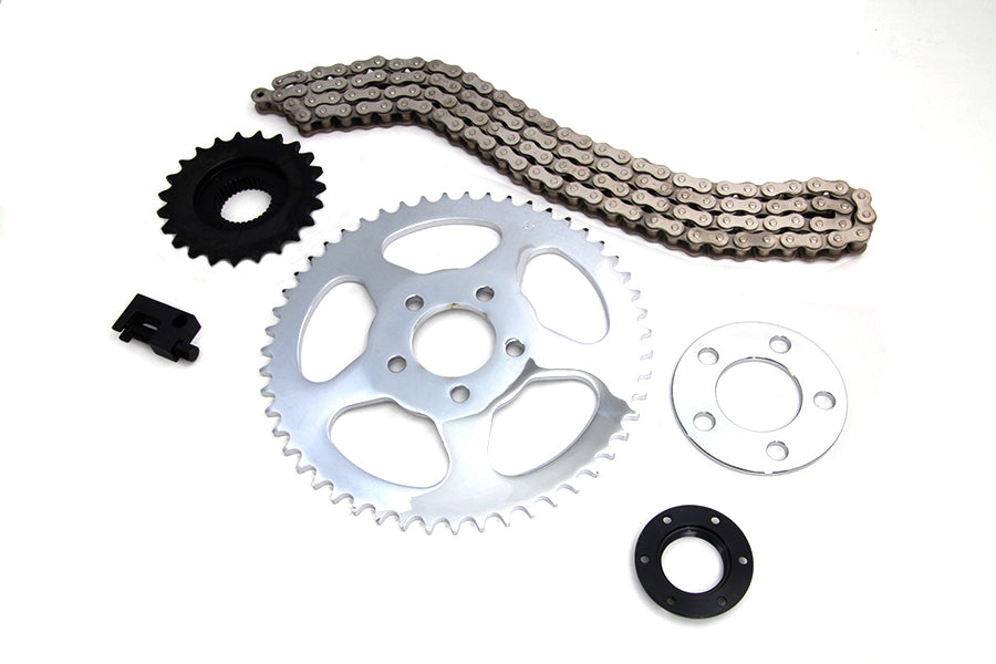 V-Twin XL Rear Chain Drive Kit 19-0763 with 23-Tooth Front and 48-Tooth Rear Sprockets
