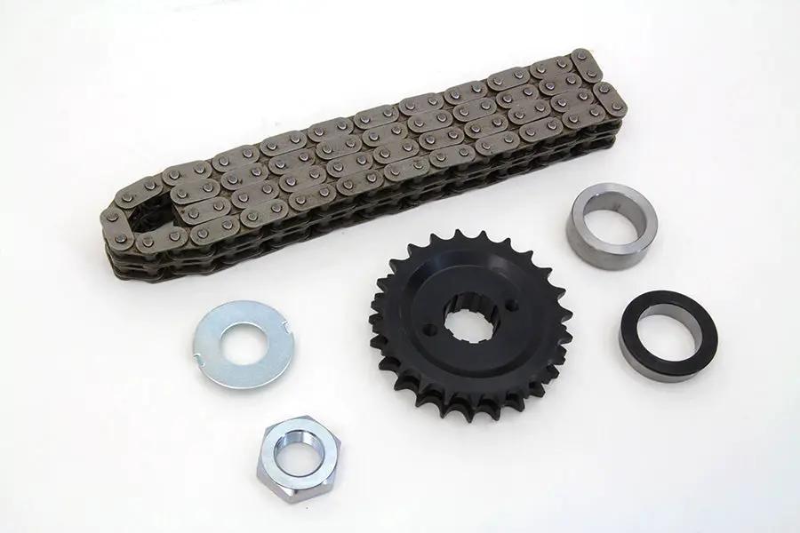 York 23 Tooth Sprocket and Chain Kit for Harley Davidson FL 1955-1964 by York