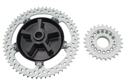 Arlen Ness Touring Rear Chain Drive Kit Zinc for Harley Davidson FLT by Arlen Ness
