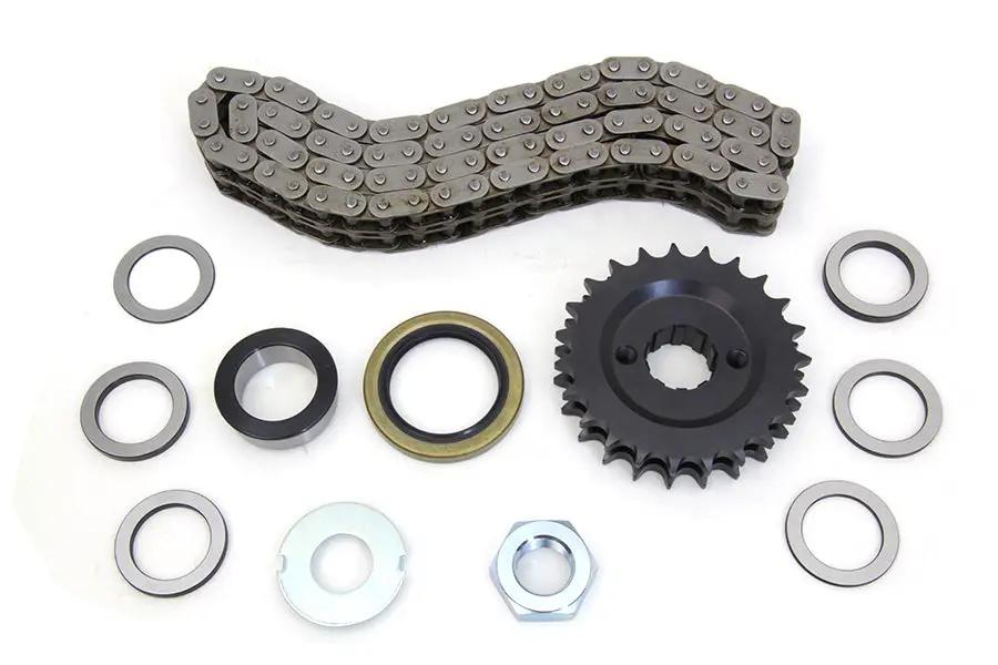York 23 Tooth Sprocket and Chain Kit for Harley Davidson FL Models by York