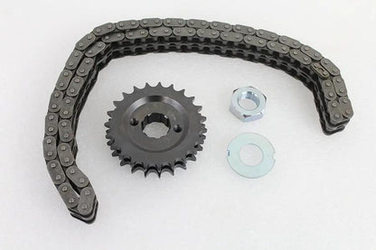 York 23 Tooth Spline Sprocket and Chain Kit for Harley Davidson FL 1955-1964 by York