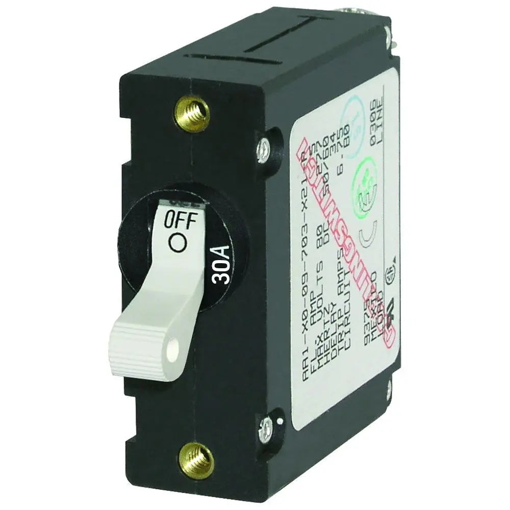 Blue Sea Systems 7222 AC/DC Single Pole Magnetic Circuit Breaker - 30 Amp