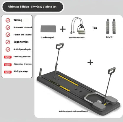 Household Abdominal Wheel Fitness Board Atticus Goods