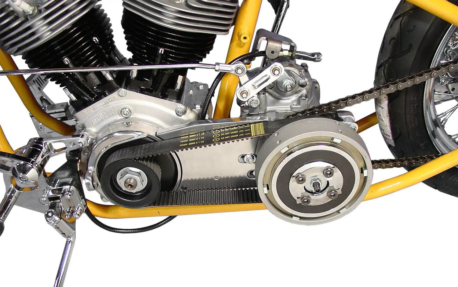 Rivera-Primo Products Primo Belt Drive Kit 8mm for Harley Davidson FL and FX Models by Rivera-Primo Products