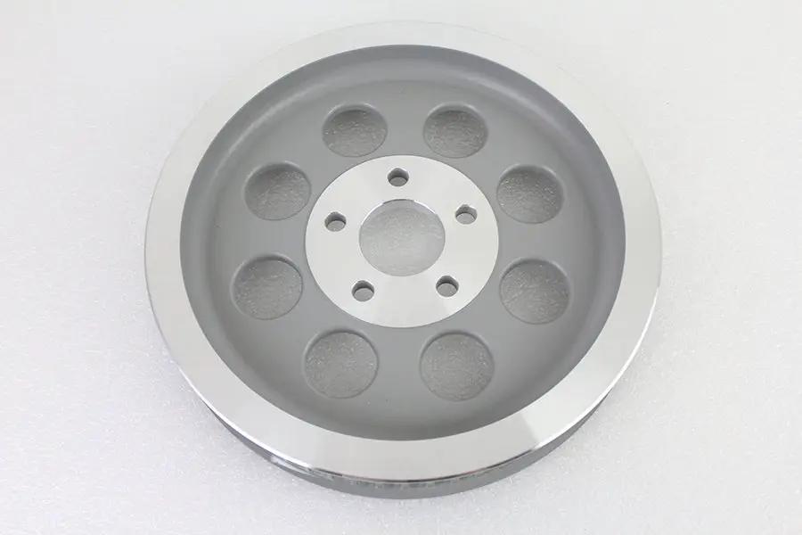York 191415 Silver Rear Belt Pulley with 65 Teeth for Harley Davidson FL & FX Models by York