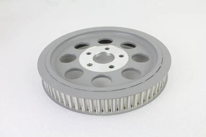 York 191415 Silver Rear Belt Pulley with 65 Teeth for Harley Davidson FL & FX Models by York