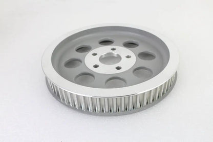 York 191415 Silver Rear Belt Pulley with 65 Teeth for Harley Davidson FL & FX Models by York