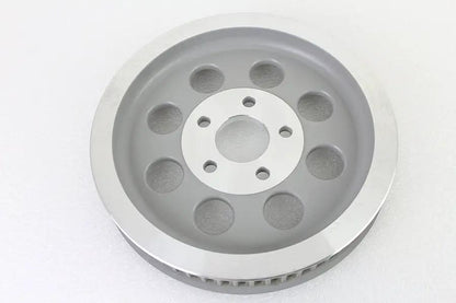 York 191417 Silver Rear Belt Pulley with 61 Tooth for 4-Speed Harley Davidson Models by York
