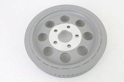 York 191417 Silver Rear Belt Pulley with 61 Tooth for 4-Speed Harley Davidson Models by York