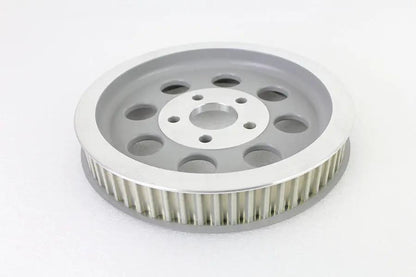 York 191417 Silver Rear Belt Pulley with 61 Tooth for 4-Speed Harley Davidson Models by York