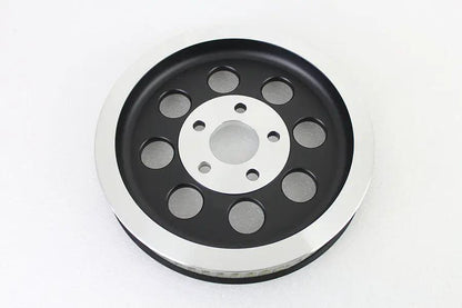 York 191418 Black Rear Belt Pulley with 61 Teeth for Harley Davidson FL and FX Models by York