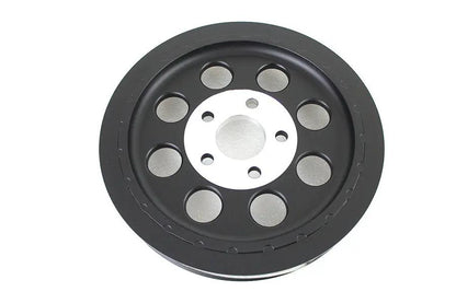 York 191418 Black Rear Belt Pulley with 61 Teeth for Harley Davidson FL and FX Models by York