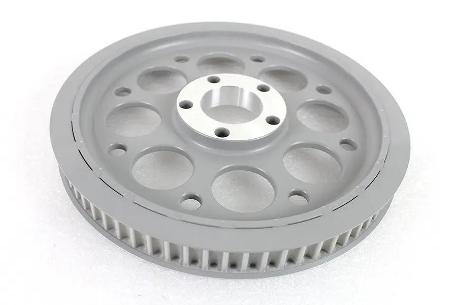 York 191421 Silver Rear Belt Pulley - 70 Tooth for Harley Davidson FXD (2000-2005) by York