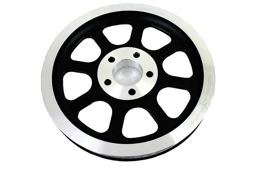 York Black Rear Belt Pulley 70 Tooth for Harley Davidson FLST & FXST Models by York