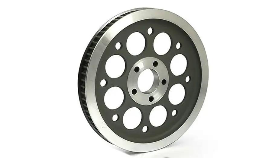 York Black Rear Belt Pulley 70 Tooth for Harley Davidson FXD (2000-2005) by York