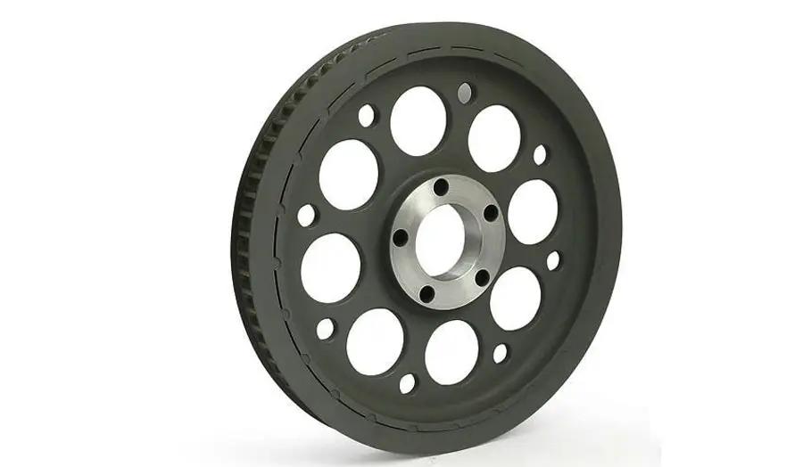 York Black Rear Belt Pulley 70 Tooth for Harley Davidson FXD (2000-2005) by York