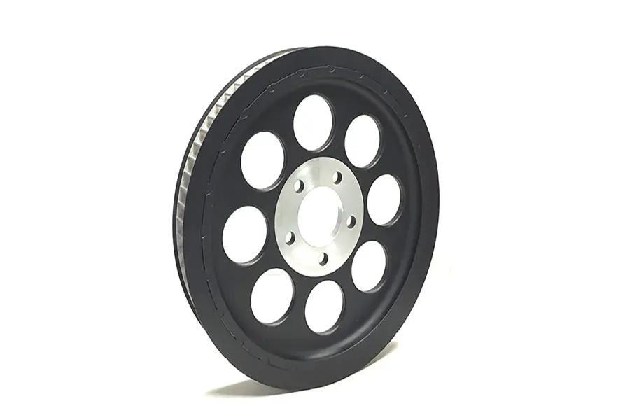 York 191426 Black Rear Belt Pulley with 70 Teeth for Harley Davidson FLT Models by York