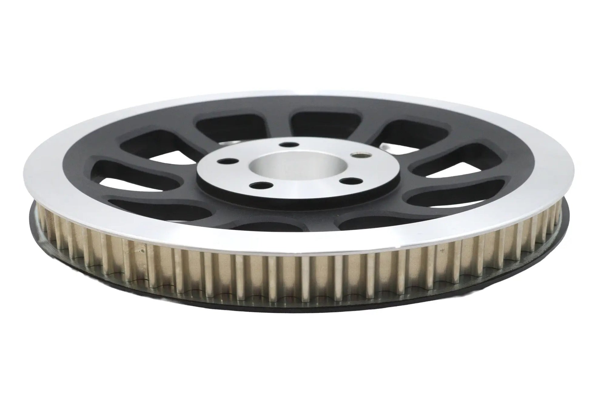 York 191430 Black Rear Belt Pulley with 66 Teeth for Harley Davidson FLST and FXST Models by York