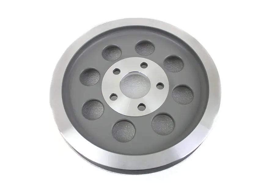 York 191433 Silver 66-Tooth Rear Belt Pulley for Harley Davidson XL Models by York