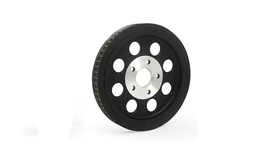 York Black Rear Belt Pulley 61 Tooth for Harley Davidson XL Models by York