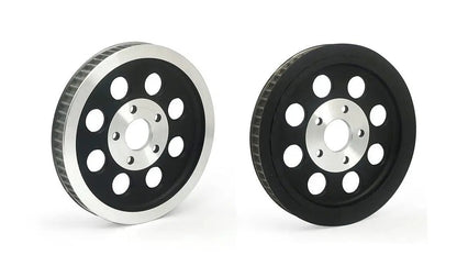 York Black Rear Belt Pulley 61 Tooth for Harley Davidson XL Models by York