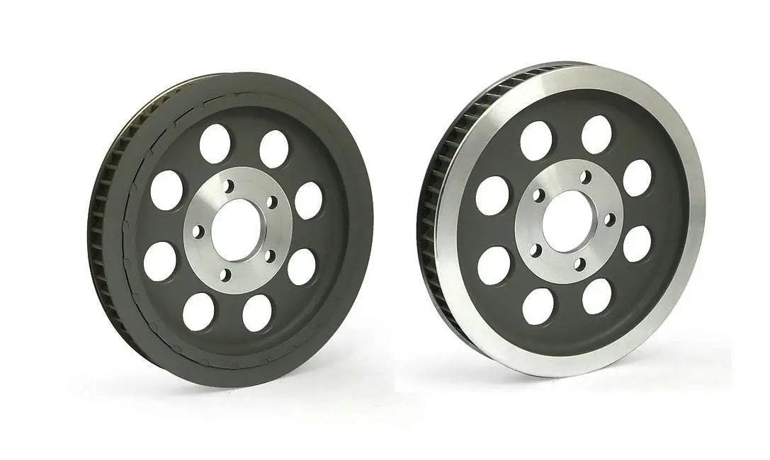 York Black Rear Belt Pulley 61 Tooth for Harley Davidson XL Models - Part 191436 by York