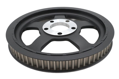 York Black 68-Tooth Rear Belt Pulley for Harley Davidson XL Models - Part 191438 by York