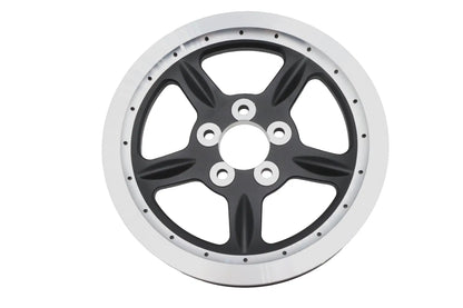 York Black 68-Tooth Rear Belt Pulley for Harley Davidson XL Models - Part 191438 by York