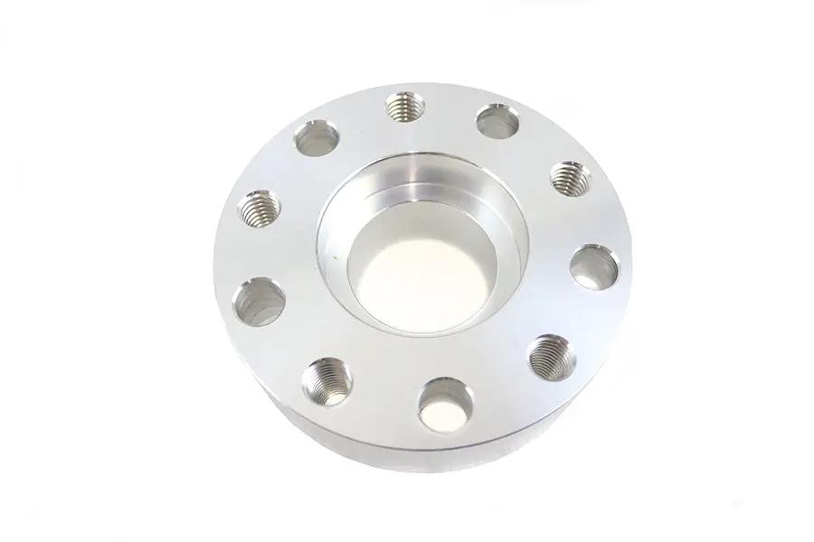 V-Twin 1-1/8 Inch Pulley Spacer Polished - Extra Support with Dual Bolt Mounting System by V-Twin
