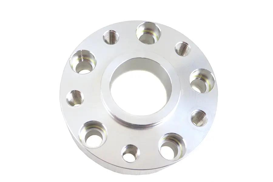 V-Twin 1-1/8 Inch Pulley Spacer Polished - Extra Support with Dual Bolt Mounting System by V-Twin