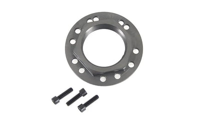 V-Twin Hex Flange Sprocket Nut Black for Harley Davidson FXR and FXST Models by V-Twin
