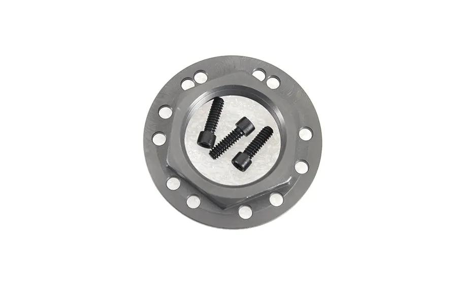 V-Twin Hex Flange Sprocket Nut Black for Harley Davidson FXR and FXST Models by V-Twin