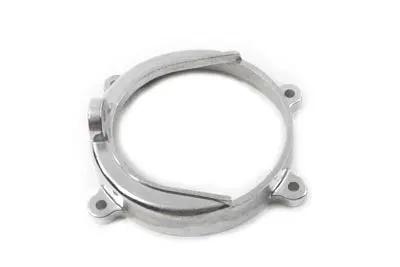 York 70150 Polished Belt Drive Alternator Cover with Mounting Lug for Cone Engines by York