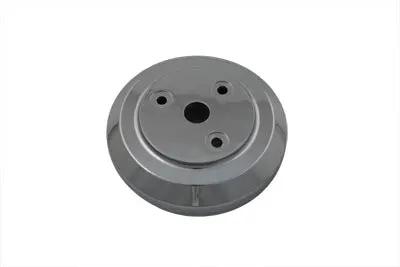 York 20-0335 Chrome 3-Hole Clutch Dome for Open Belt Drive Units by York