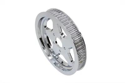 York 20-0353 Rear Drive Pulley - 65 Tooth Chrome for Harley Davidson FXST by York