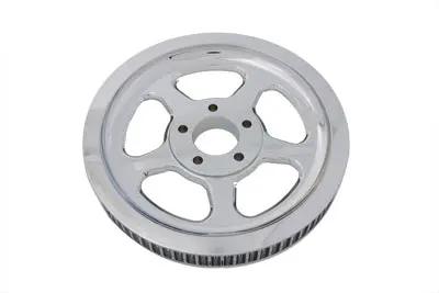 York 20-0354 Rear Drive Pulley with 70 Tooth Chrome Finish for Harley Davidson FXST (2000-2005) by York