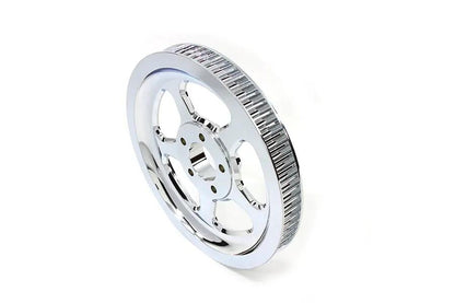 York 20-0354 Rear Drive Pulley with 70 Tooth Chrome Finish for Harley Davidson FXST (2000-2005) by York