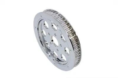 York Rear Drive Pulley 61 Tooth Chrome for Harley Davidson XL Models by York