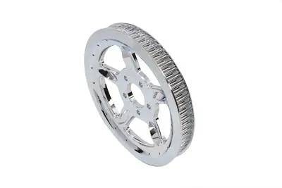 York 191441 Rear Drive Pulley 68 Tooth Chrome for Harley Davidson XL Models by York
