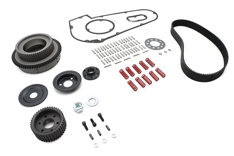 Ultima 8mm Belt Drive Kit for Harley Davidson - Includes Pulley, Belt, and Clutch Spring Set by Ultima